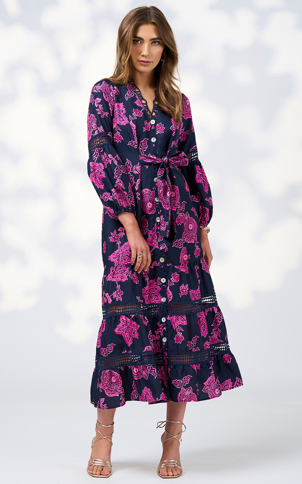 Indie Midi Dress product photo.