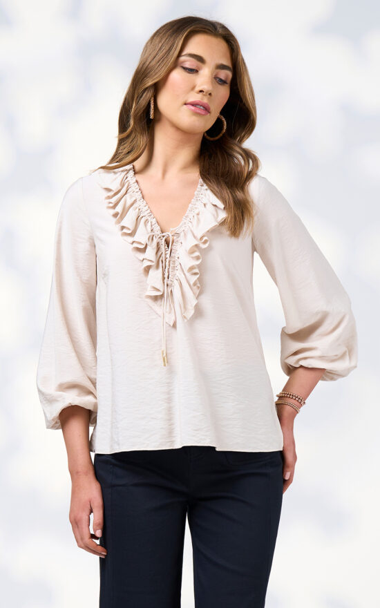 Evie Blouse product photo.