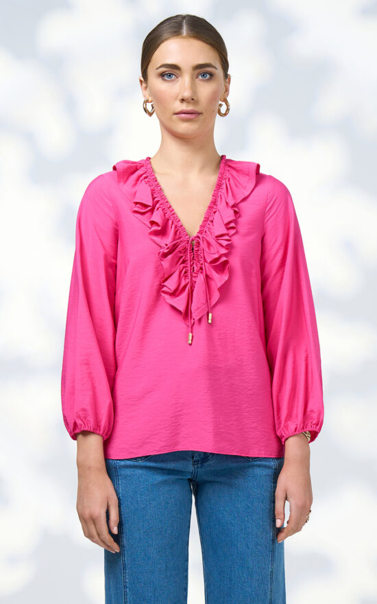Evie Blouse product photo.