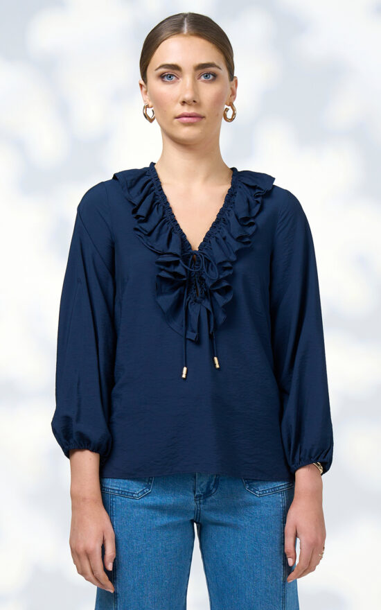 Evie Blouse product photo.