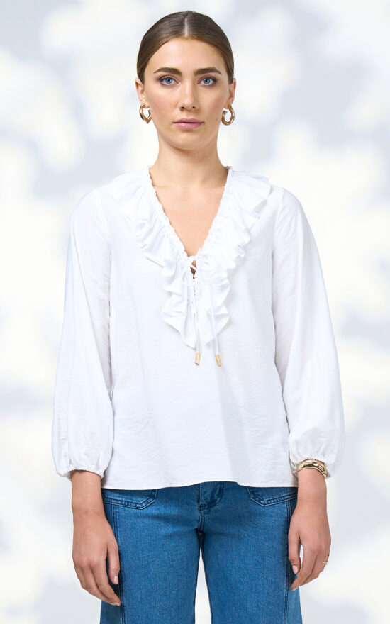 Evie Blouse product photo.
