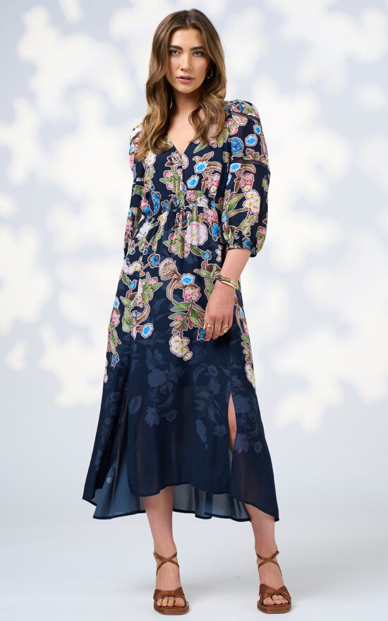 Maeve Midi Dress product photo.