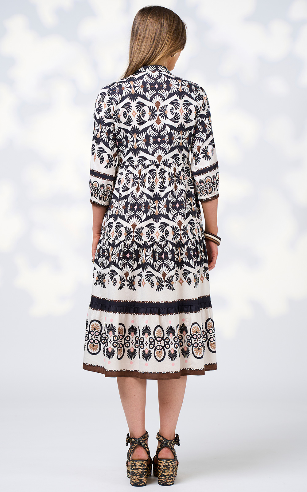 Zoe Midi Dress product photo.