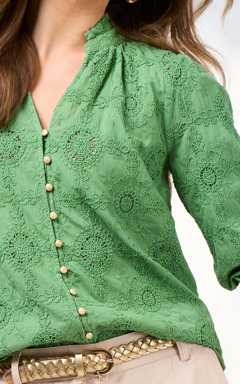 Mischa Blouse product photo.