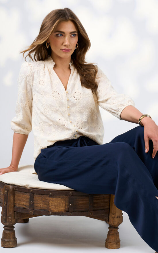Mischa Blouse product photo.