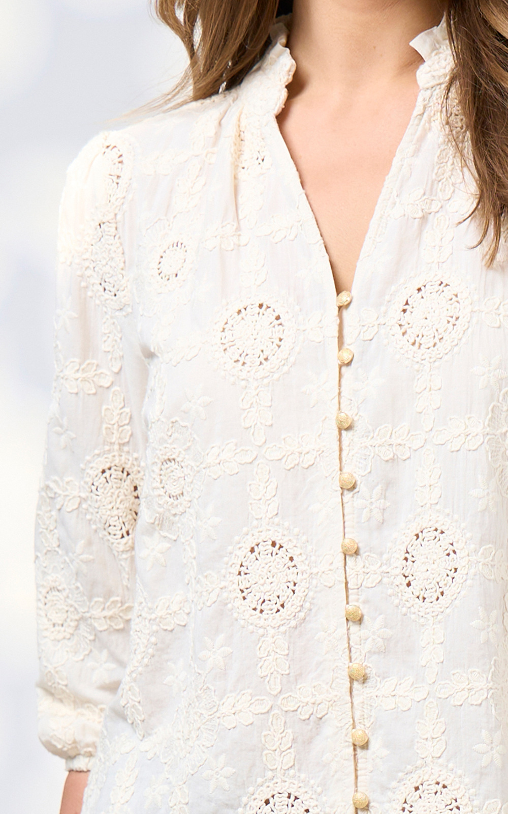Mischa Blouse product photo.