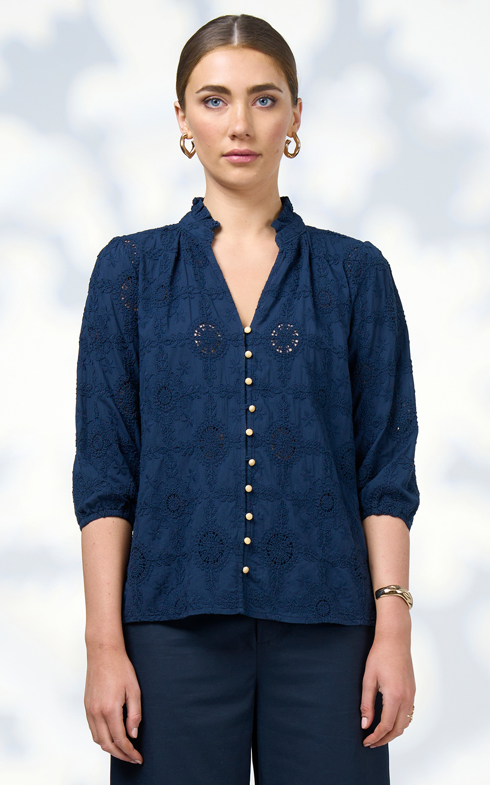 Mischa Blouse product photo.