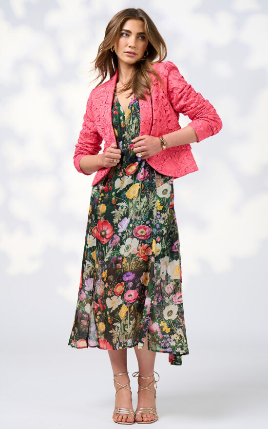 Looking Glass Midi Dress product photo.