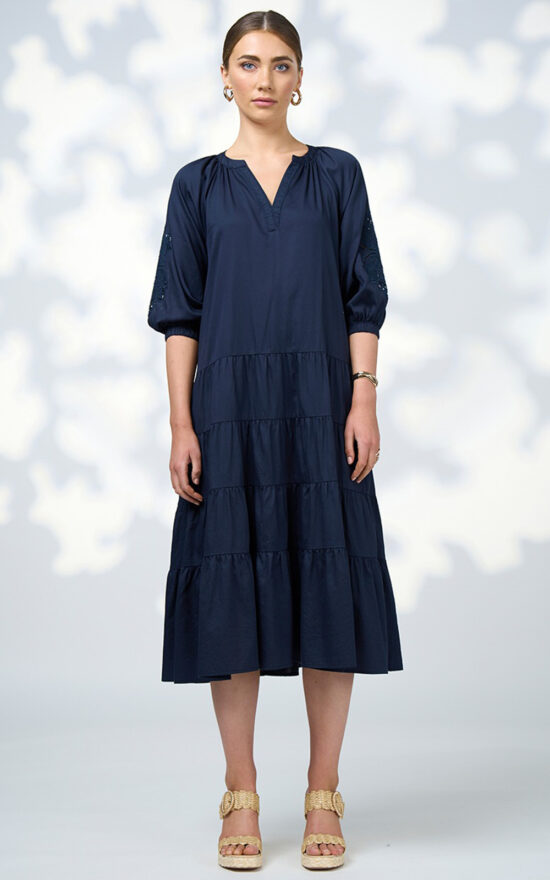 Calli Midi Dress product photo.