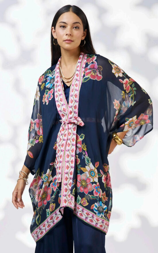 Mystic Rose Kimono product photo.