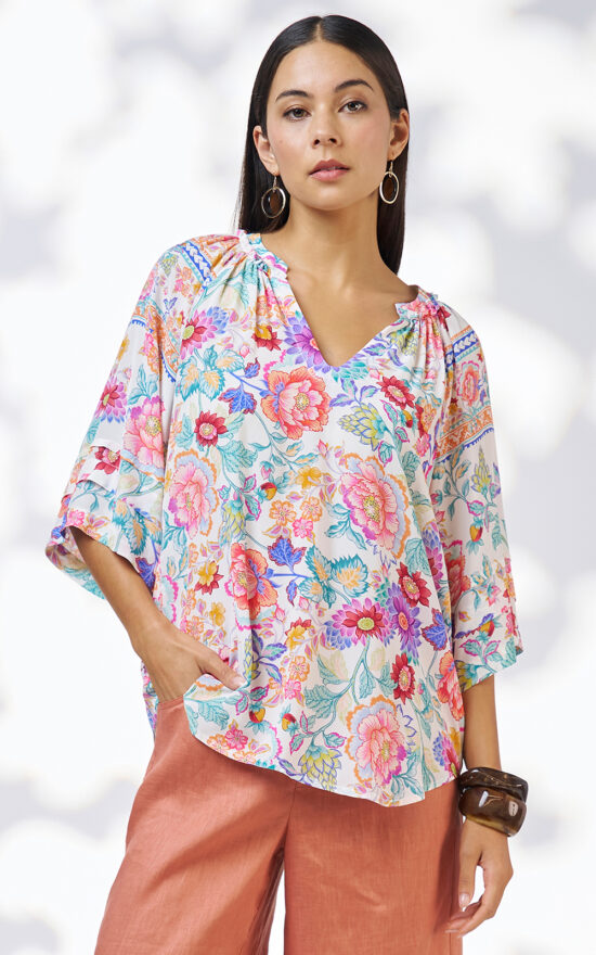 Marcella Blouse product photo.