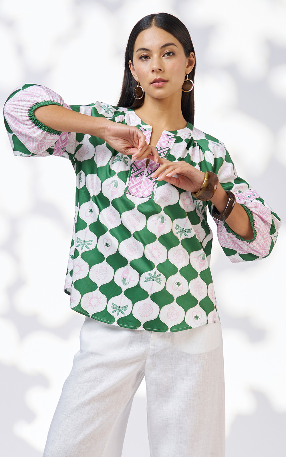 Kya Blouse product photo.