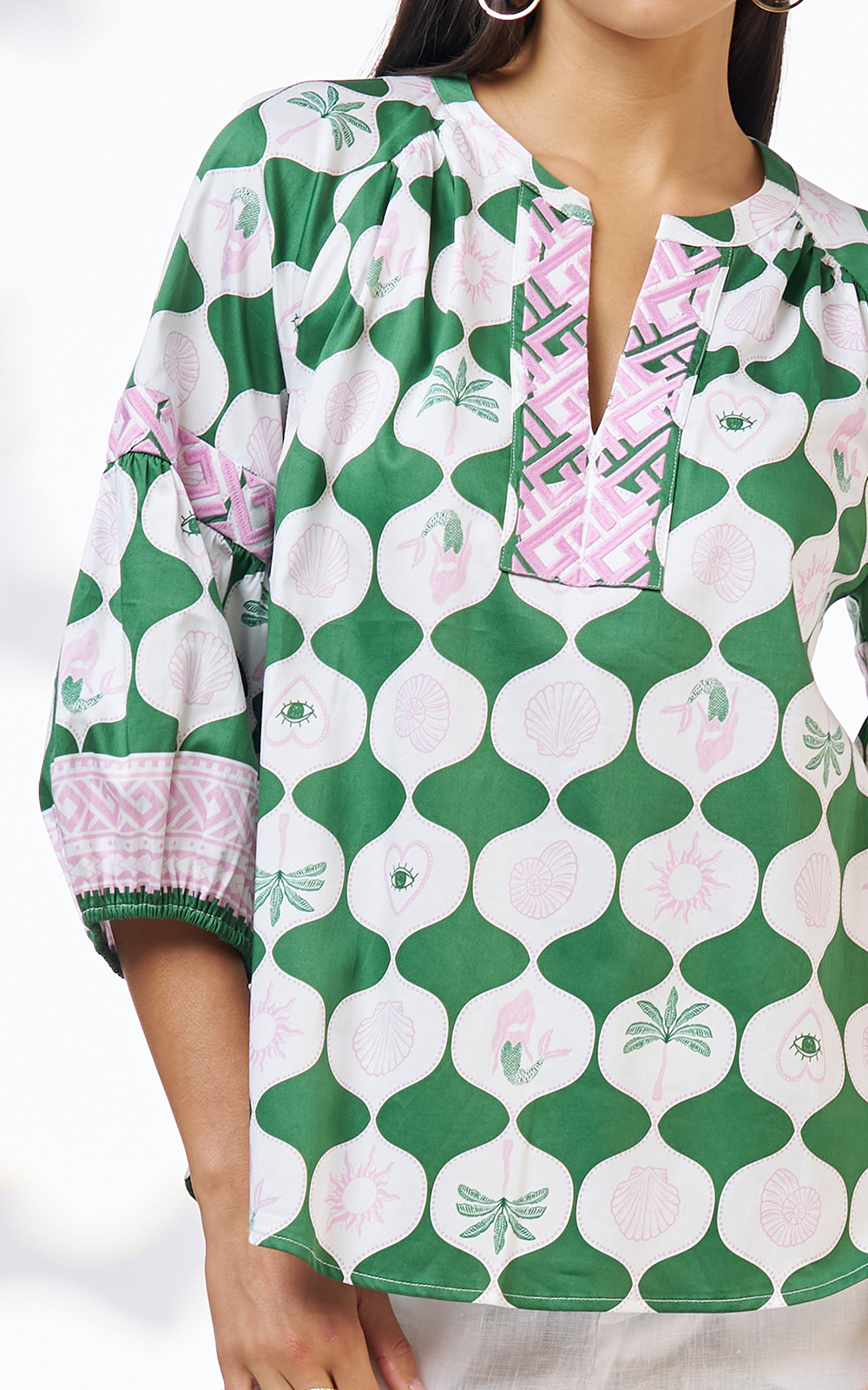 Kya Blouse product photo.