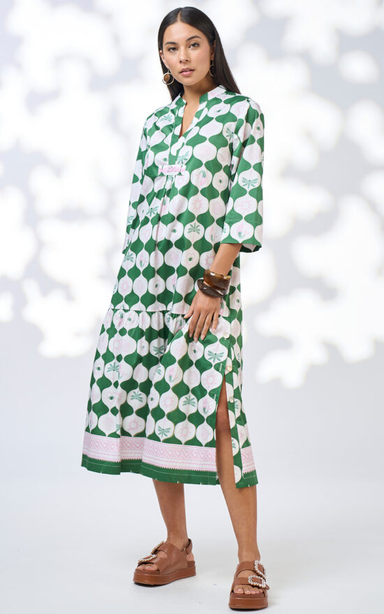 Kya Midi Dress product photo.