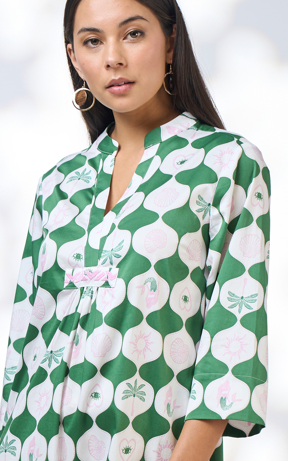 Kya Midi Dress product photo.