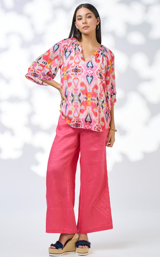 Solana Blouse product photo.