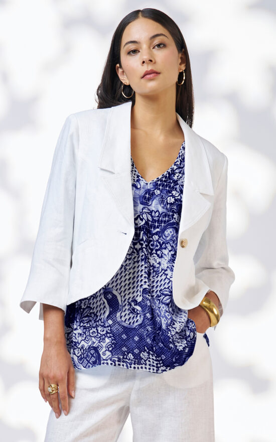 Isla Blouse product photo.