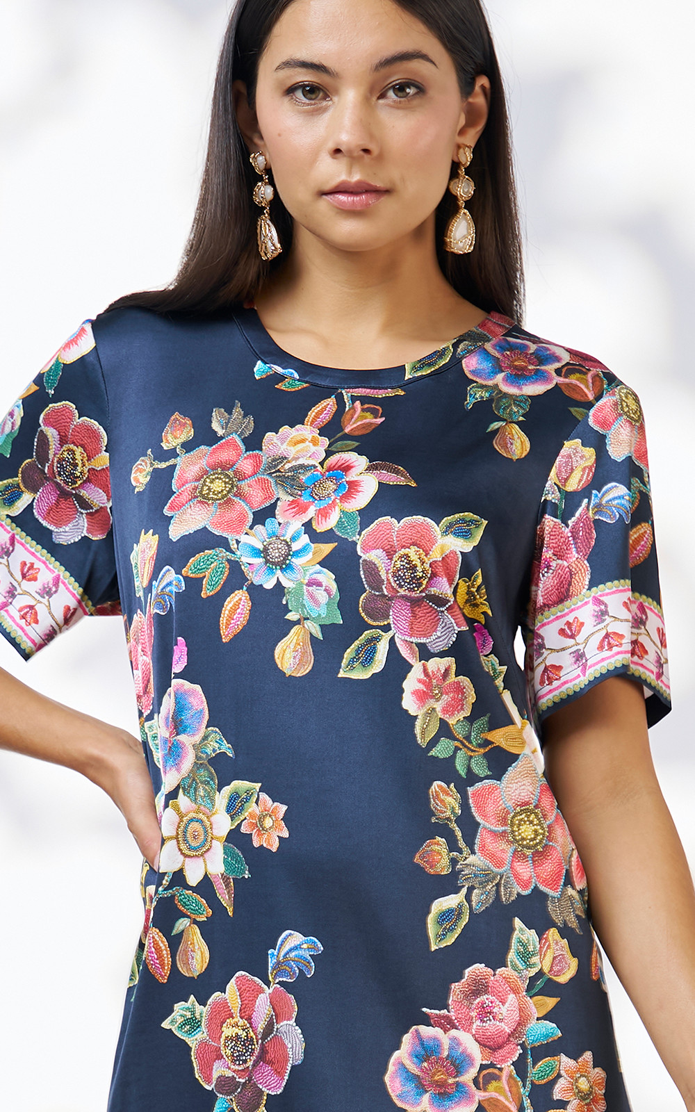 Mystic Rose Dress product photo.