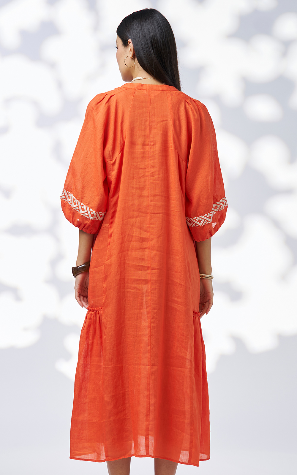 Maya Midi Dress product photo.