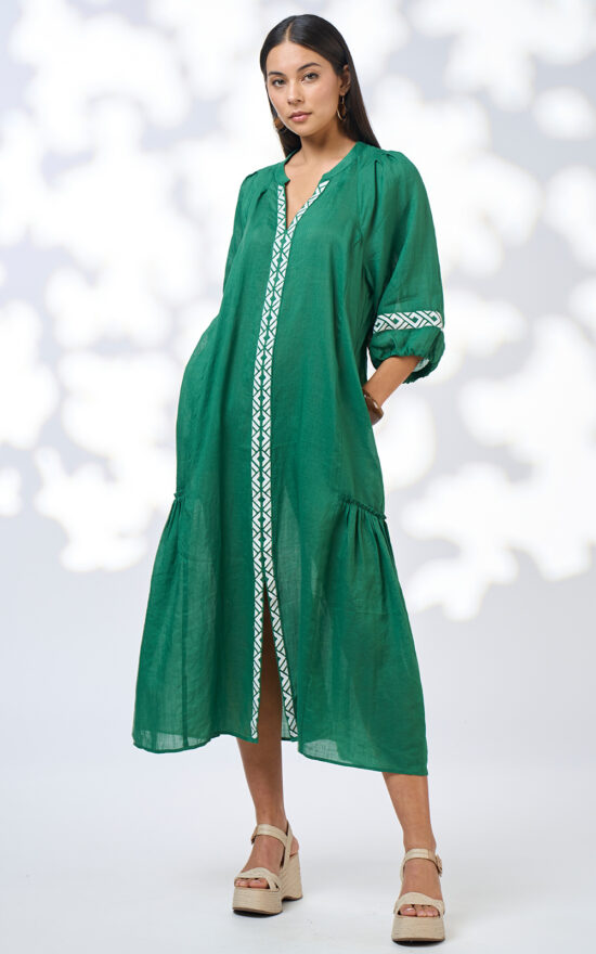 Maya Midi Dress product photo.
