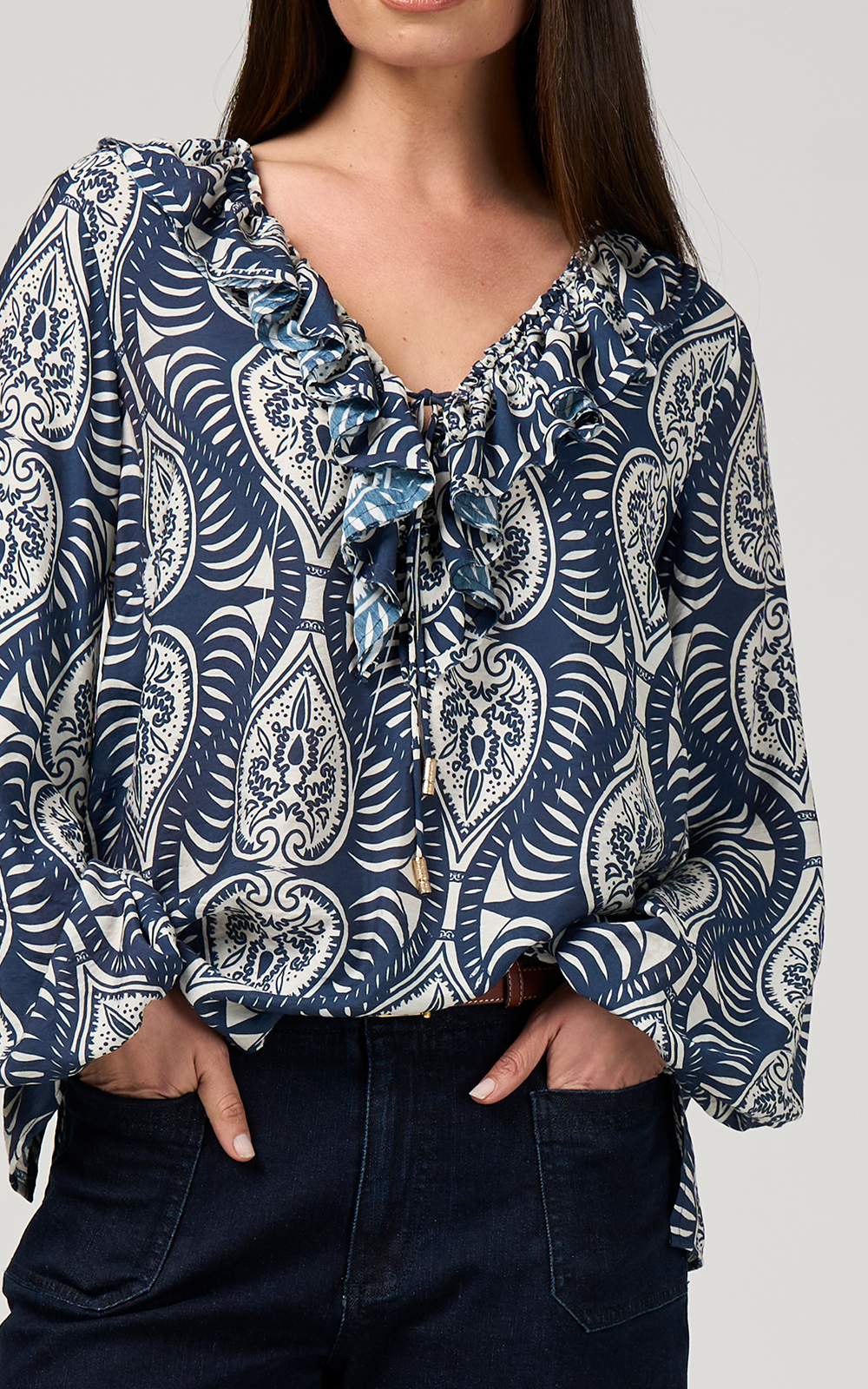 Opaline Blouse product photo.