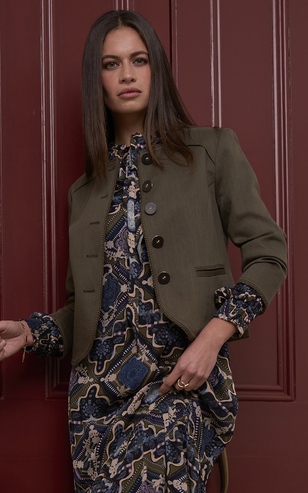 Marlowe Jacket product photo.