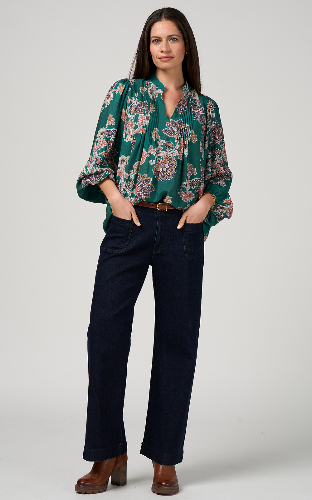Versailles Blouse product photo.