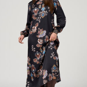 Gilded Lotus Dress