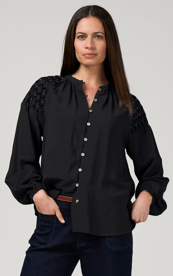 Bijou Blouse product photo.