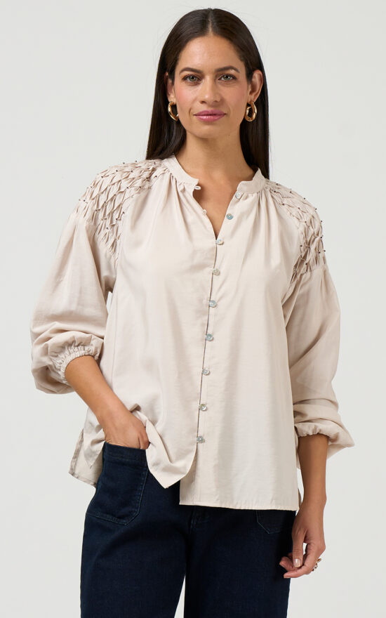 Bijou Blouse product photo.