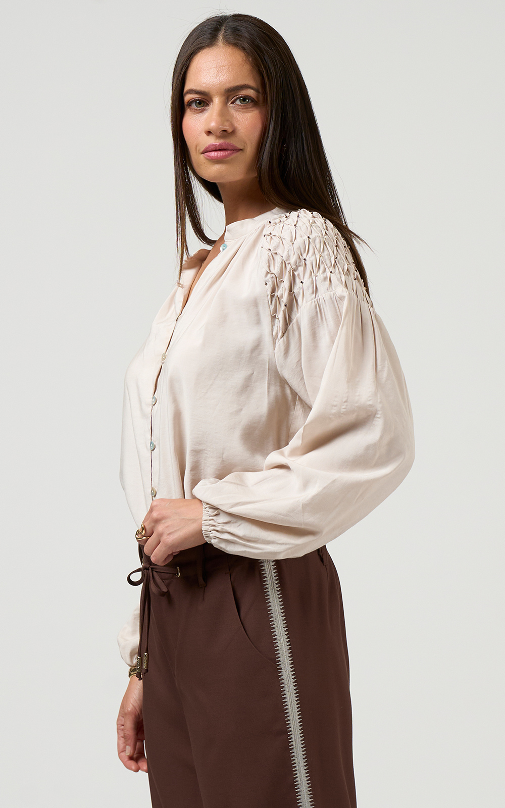 Bijou Blouse product photo.