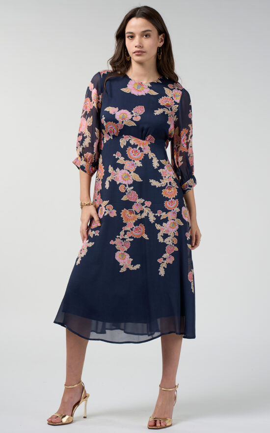 Mirissa Midi Dress product photo.