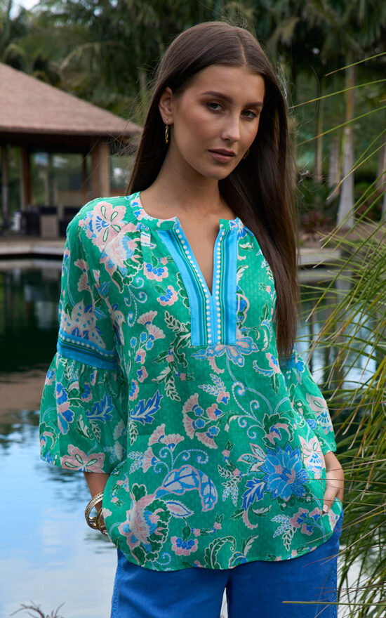 Samira Blouse product photo.