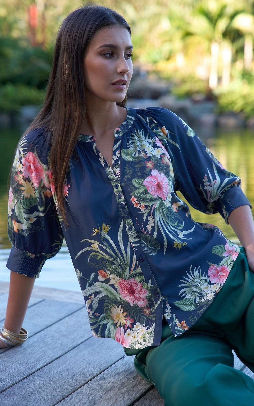 Ayana Shirt product photo.