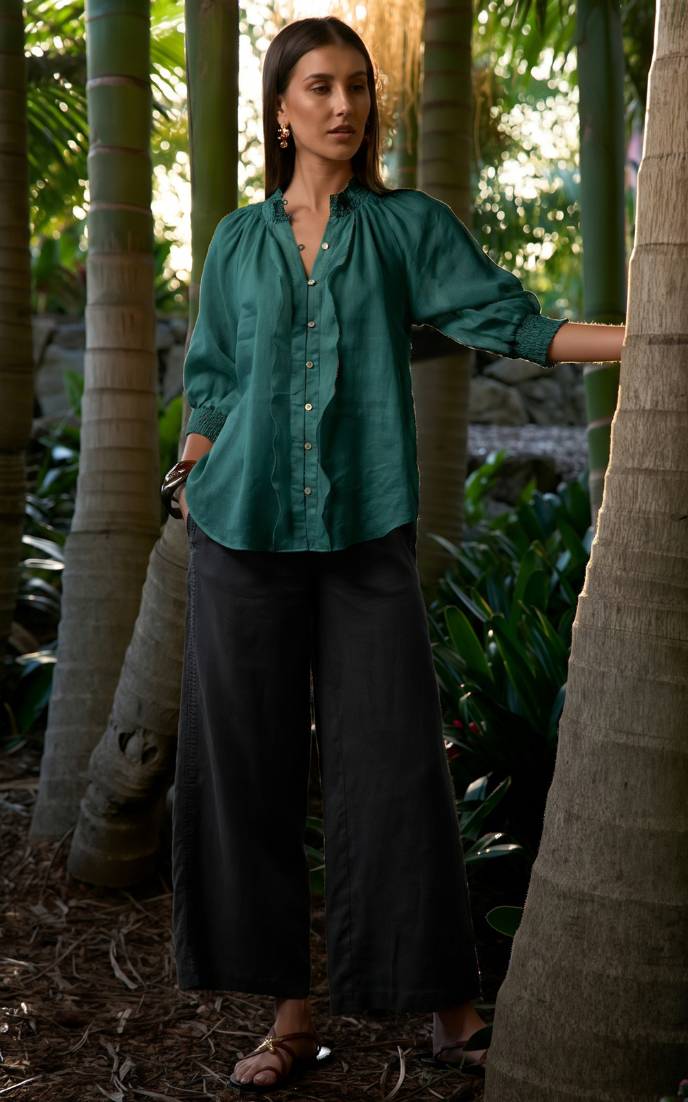 Waterlily Shirt product photo.