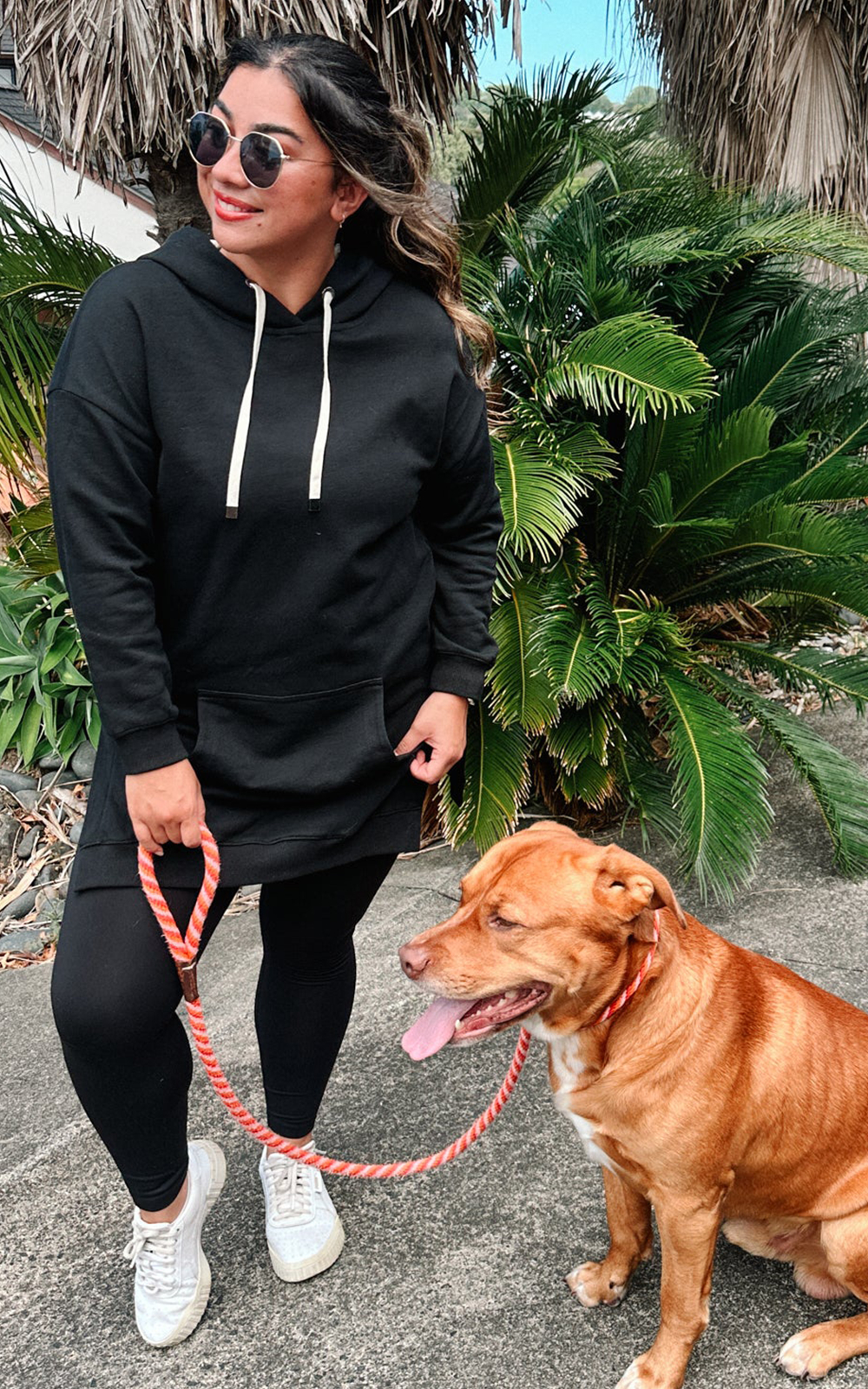 Cozy Up Longline Hoodie product photo.