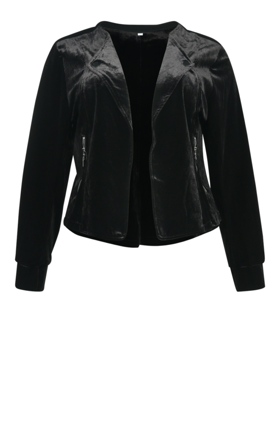 Mika Velvet Jacket product photo.