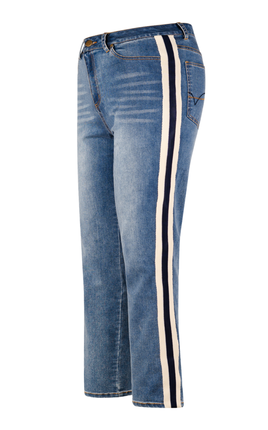 Lorna Denim Pant product photo.