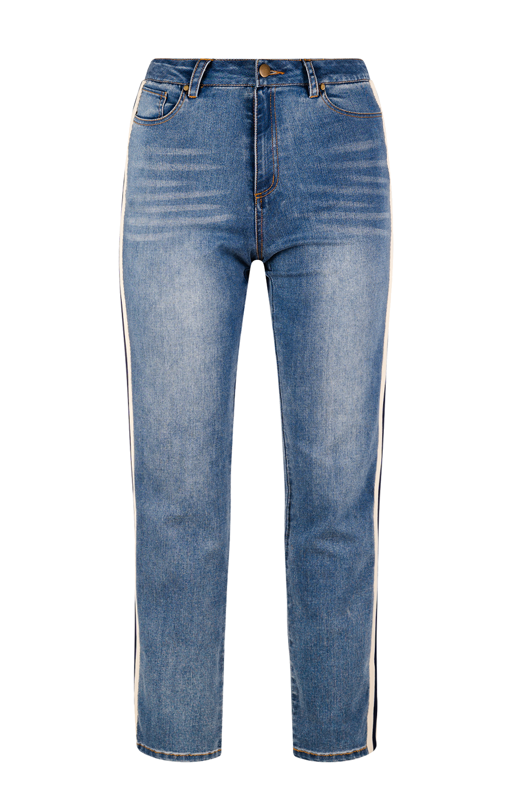 Lorna Denim Pant product photo.