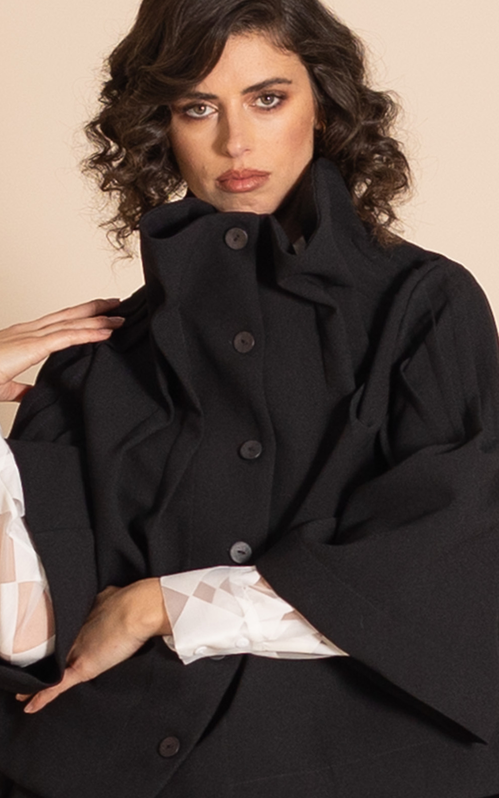 Dublin Tuck Jacket product photo.