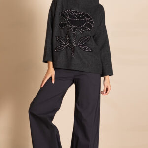 Burmese Rose Box Jumper