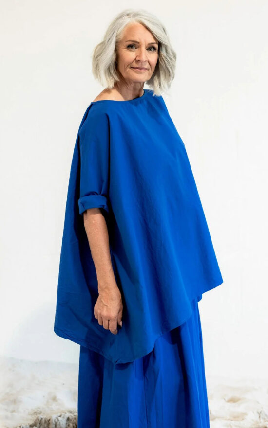 Manon Top Cotton Poplin product photo.