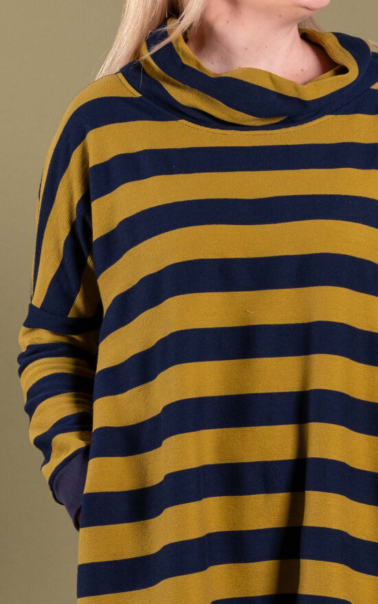 Cowl Neck Dress product photo.