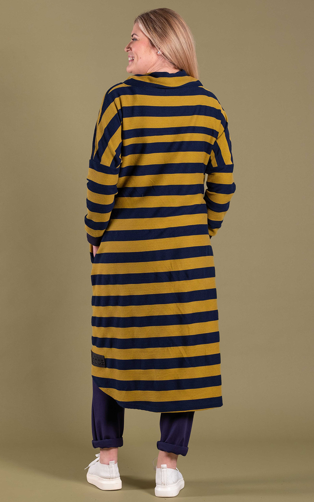 Cowl Neck Dress product photo.