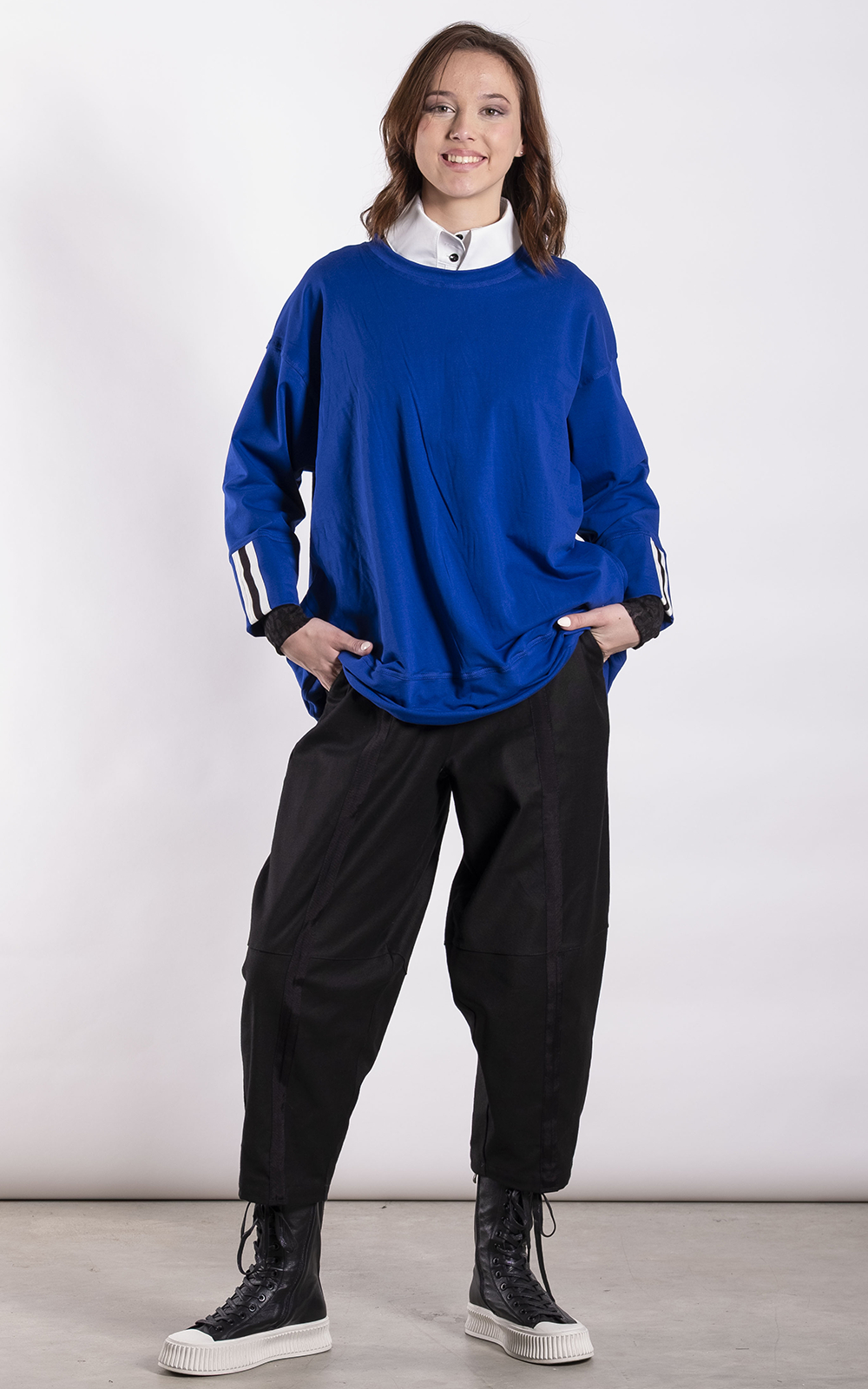 Back Drop Sweatshirt product photo.