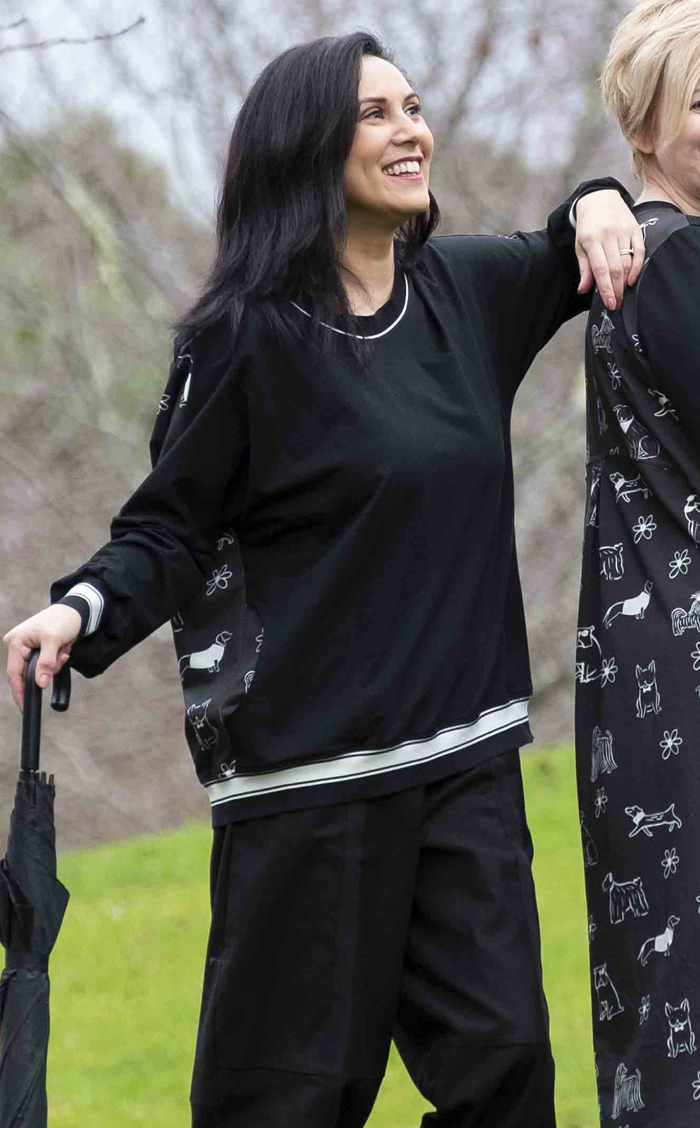 Sweatshirt product photo.