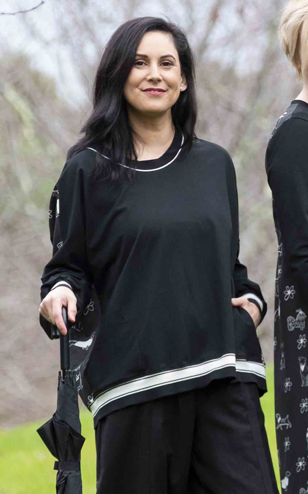 Sweatshirt product photo.