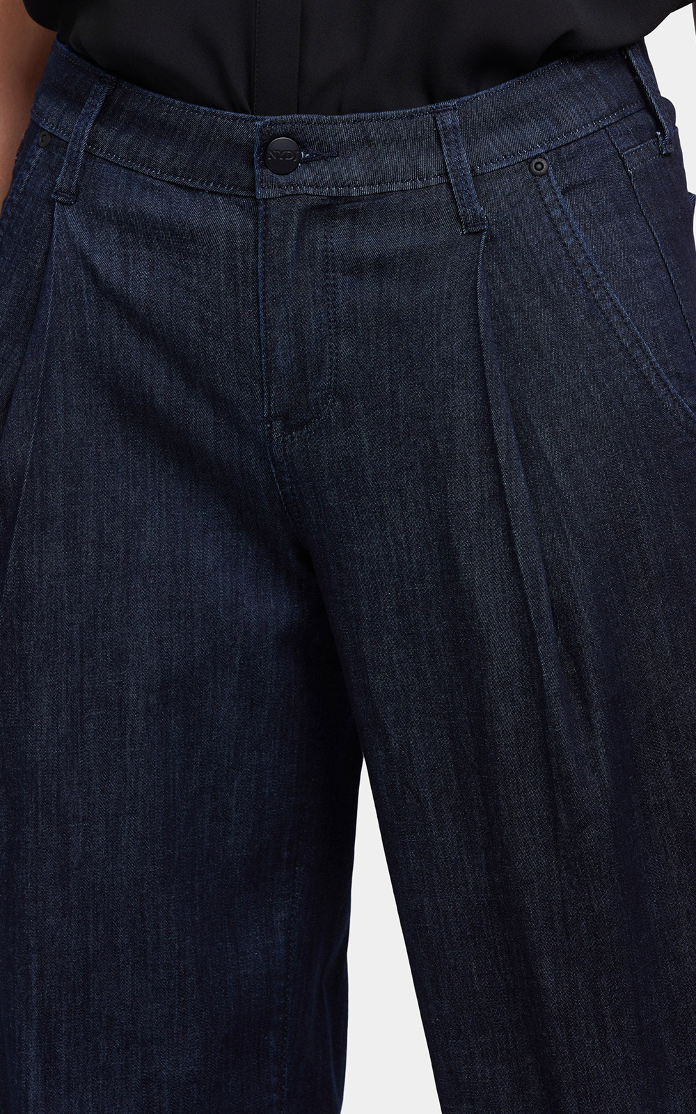 Missy Teresa Wide Leg Ankle With Pleats product photo.