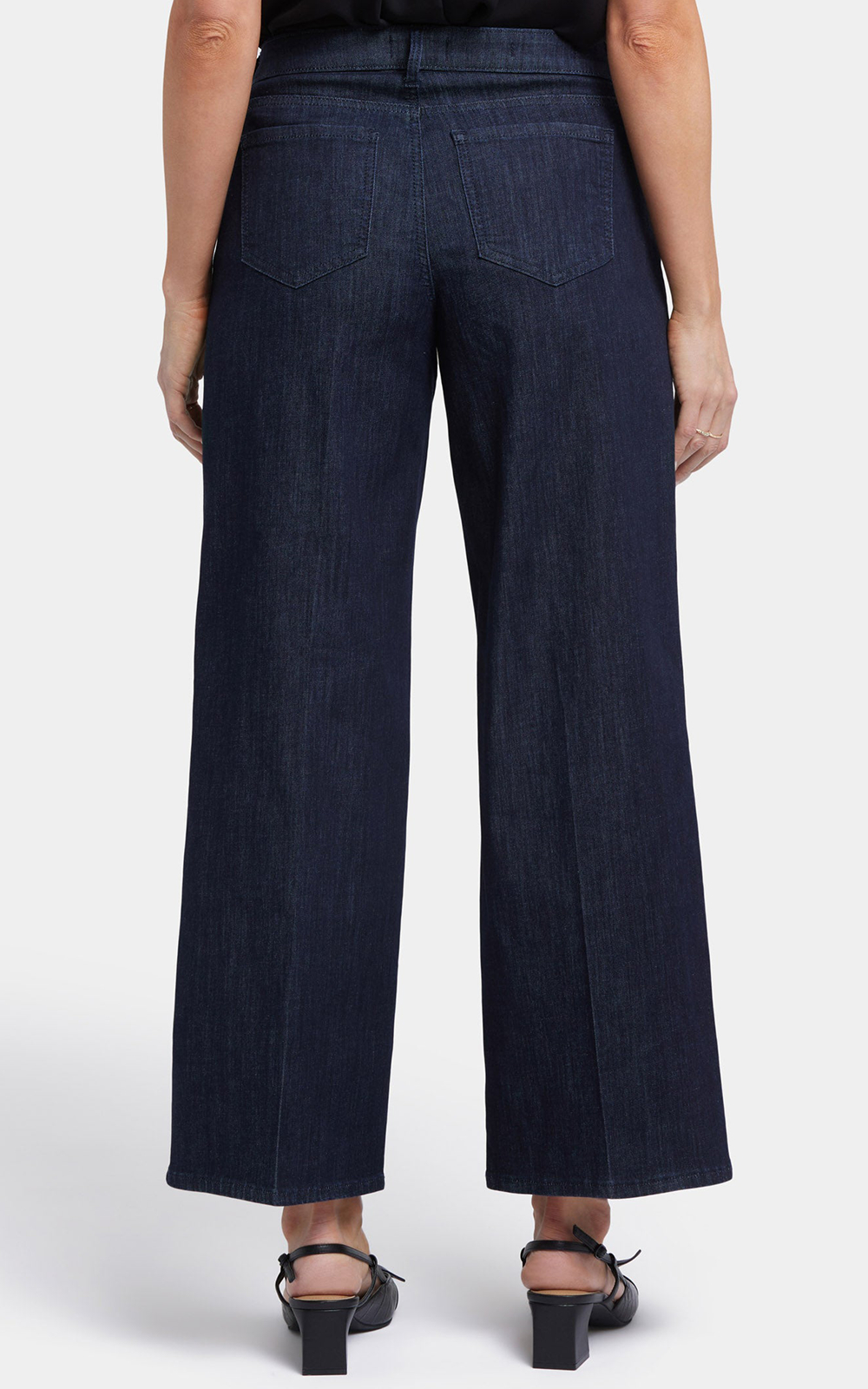 Missy Teresa Wide Leg Ankle With Pleats product photo.