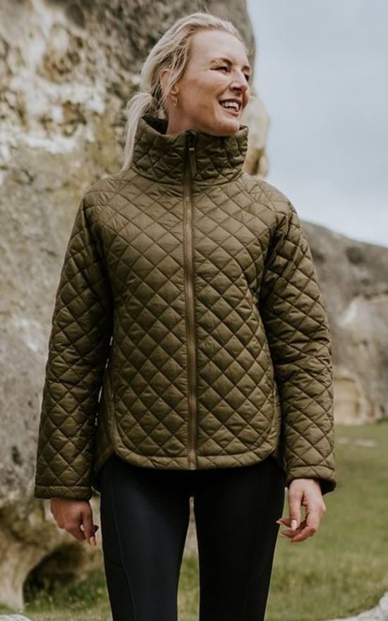 Melissa Quilt Jacket product photo.